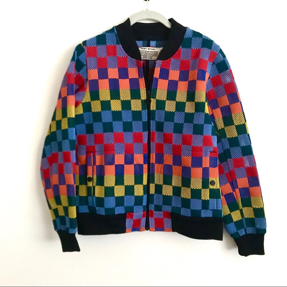Tory Sport checkered jacket (fits like medium)